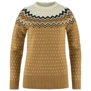 Fjällräven  Women's Övik Knit Sweater - Wollen trui, bruin/beige