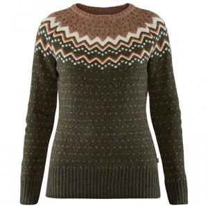 Fjällräven  Women's Övik Knit Sweater - Wollen trui, olijfgroen