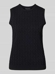 Armani Exchange Top met bandjes en ronde hals