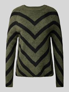 Only Gebreide pullover met ronde hals, model 'ELIZA'