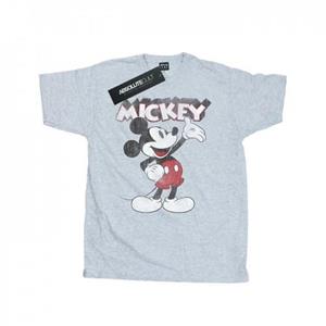 Disney Heren Mickey Mouse presenteert T-shirt