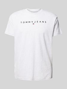 Tommy Jeans T-shirt met labelstitching