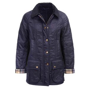 Barbour Damesjas Beadnell Polarquilt Navy