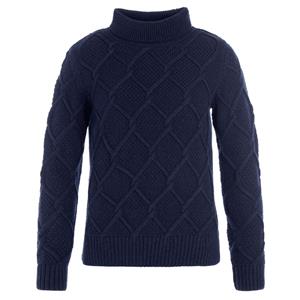 Barbour Damestrui Burne roll neck navy