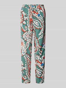 S.Oliver RED LABEL Stoffen broek met all-over motief