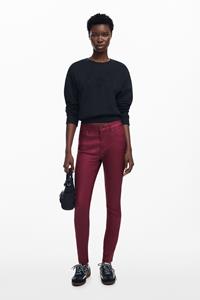 Desigual Slim broek - RED