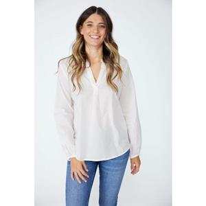 Lieblingsstück Blouse zonder sluiting Oletta EP met v-hals