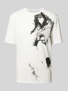 Armani Exchange T-shirt met motiefprint