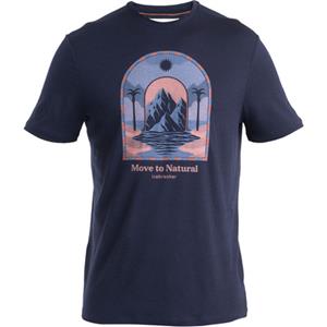 Icebreaker Heren Tech Lite III Mountain Gateway T-Shirt