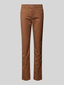 Christian Berg Woman Slim fit broek met steekzakken