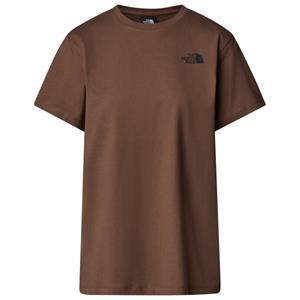 The North Face  Women's S/S Relaxed Redbox Tee - T-shirt, bruin