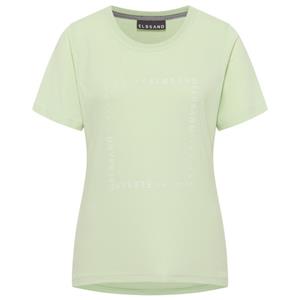 ELBSAND  Women's Lora T-Shirt - T-shirt, groen