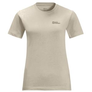 Jack Wolfskin  Women's Essential T - T-shirt, grijs/beige