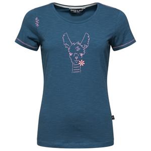 Chillaz  Women's Gandia Happy Alpaca - T-shirt, blauw