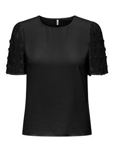 Only Onlemery life ss o-neck mix top jr -