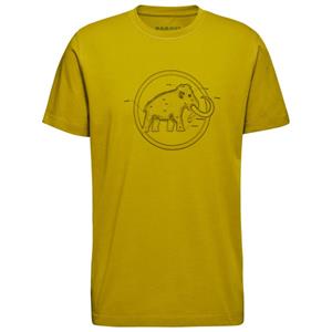 Mammut   Core T-Shirt Lines - T-shirt, geel