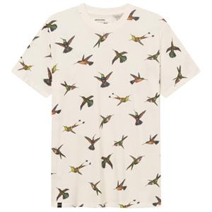 Dedicated  T-Shirt Stockholm Hummingbirds - T-shirt, wit