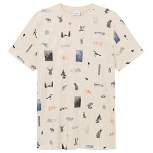 Dedicated  T-Shirt Stockholm In The Woods - T-shirt, beige