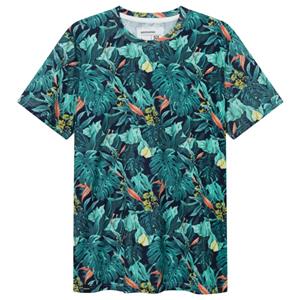 Dedicated  T-Shirt Stockholm Jungle - T-shirt, turkoois/blauw