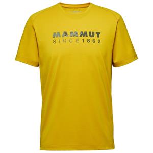 Mammut  Trovat T-Shirt Logo - T-shirt, geel