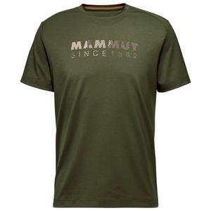 Mammut  Trovat T-Shirt Logo - T-shirt, olijfgroen