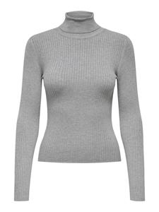 Jacqueline de Yong Jdyplum ls roll neck pullover knt melee