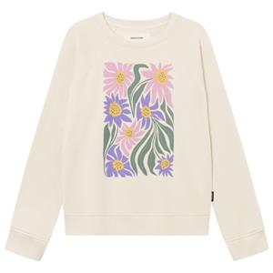 Dedicated  Women's Sweatshirt Ystad Daisy Block - Trui, wit