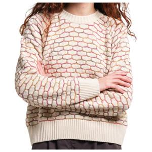 Dedicated  Women's Sweater Husie Honey Comb - Trui, roze