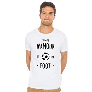 Les Éphémères Heren T-shirt - LIVE OP LIEFDE EN VOETBAL