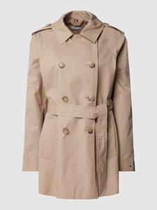 Tommy Hilfiger Trenchcoat met dubbele knoopsluiting