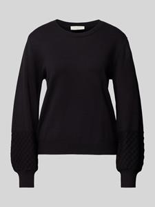 FREE/QUENT Gebreide pullover met ballonmouwen, model 'Zoe'