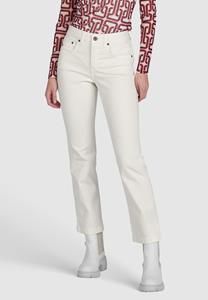 MARC AUREL Cropped Flared Hose Coloured Denim