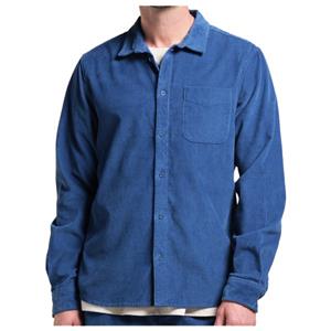 Dedicated  Shirt Varberg Corduroy - Overhemd, blauw