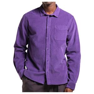 Dedicated  Shirt Varberg Corduroy - Overhemd, purper