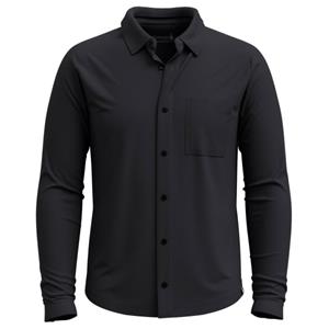 SmartWool  Long Sleeve Button Up - Overhemd, zwart