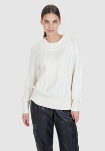 MARC AUREL Pullover im Zopf-Muster