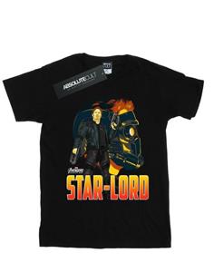 Marvel Heren Avengers Infinity War Star Lord Karakter T-shirt