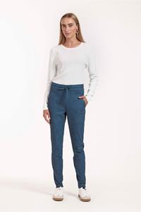 Studio Anneloes Female Broeken Downstairs Denim Trousers 94826