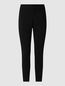 FREE/QUENT Slim fit high waist broek van viscosemix, model 'Jenny'