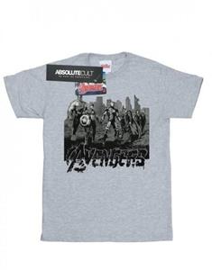 Marvel Heren Avengers Mono Team Art T-shirt