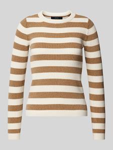 Vero Moda Slim fit gebreide pullover met streepmotief, model 'CHILI'