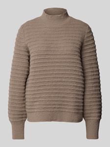 Vila Gebreide pullover met opstaande kraag, model 'TERRA'