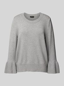 MORE & MORE Gebreide pullover met trompetmouwen