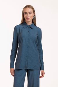 Studio Anneloes Female Blouses Poppy Denim Blouse 94827