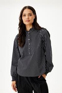 IN FRONT ROSALIE BLOUSE 16408 999 (Black 999)