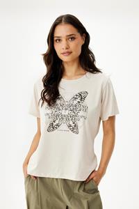 IN FRONT PRINCESS T-SHIRT 16392 005 (Cream 005)