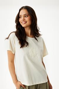 IN FRONT DAPHNY T-SHIRT 16410 020 (Off White 020)