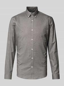 Lindbergh Slim fit vrijetijdsoverhemd met button-downkraag, model 'Oxford'