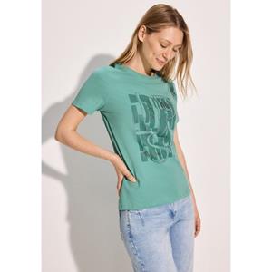 Cecil Shirt met print met boothals