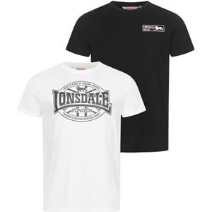 Lonsdale T-shirt (set, 2-delig, 2 stuks)